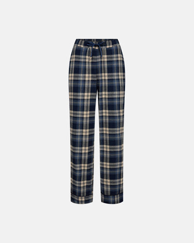 JBS Flannel Py Pant - 4942 Navy/Beige