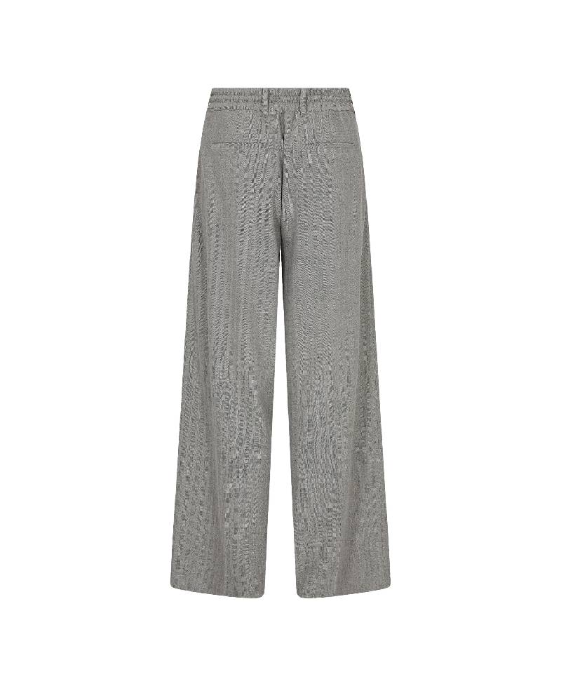 Levete Room LR-Infinity 3 Pants - L852C TAUPE GRAY COMBI