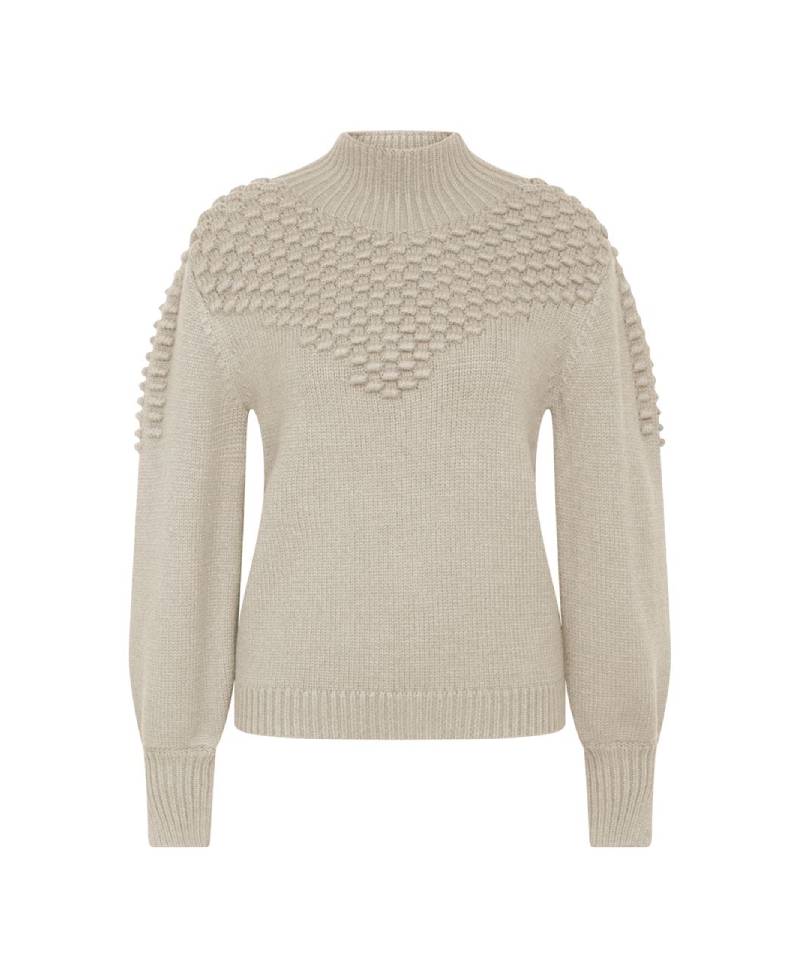Bruuns Bazaar Simona BBT Tampa Knit - Silver Mink