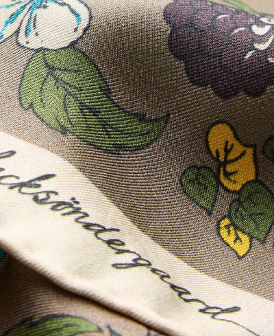 Beck Søndergaard Autumn Blackberry Sia Scarf - Fungi Brown