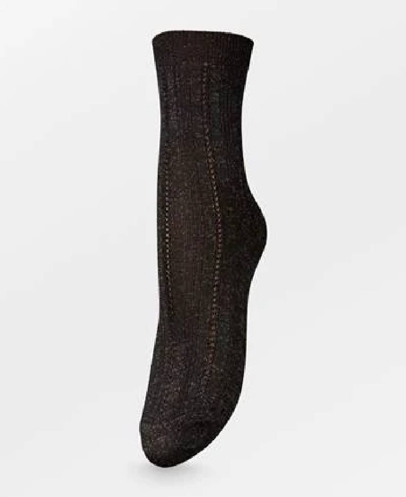 Beck Søndergaard Glitter Drake Sock - 0010 Black