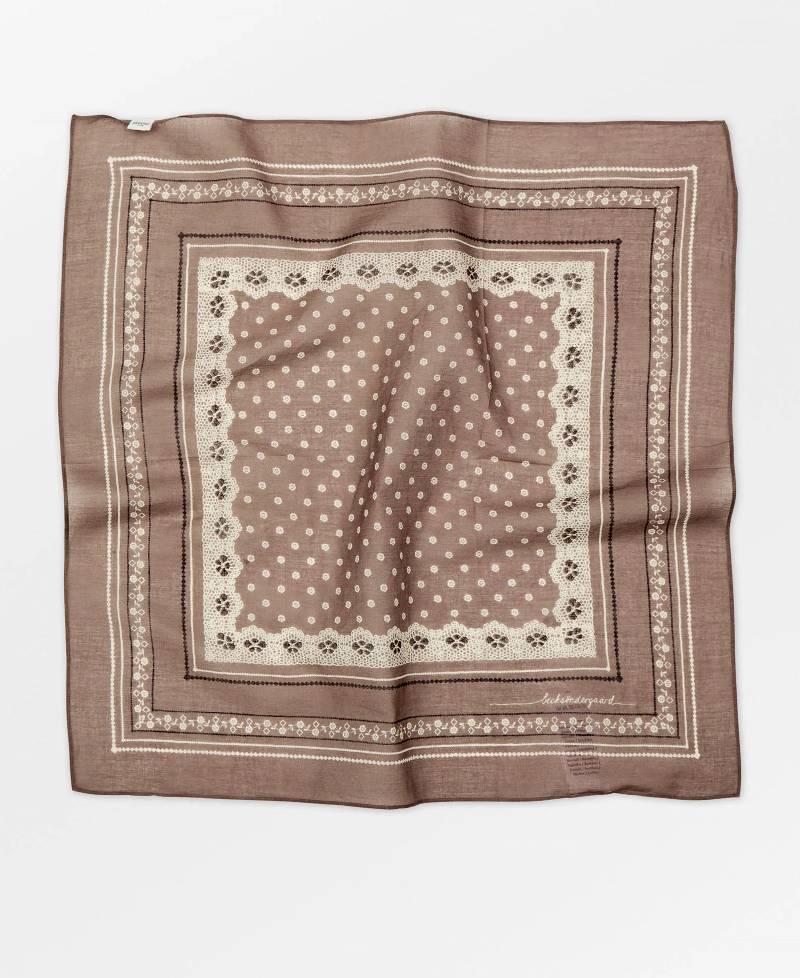 Beck Søndergaard Lacia Cotta Scarf - 1152 Pine Bark