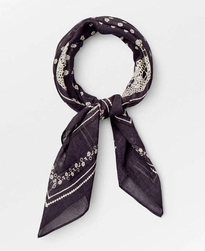 Beck Søndergaard Lacia Cotta Scarf - Froged Iron Grey