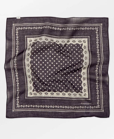 Beck Søndergaard Lacia Cotta Scarf - Froged Iron Grey