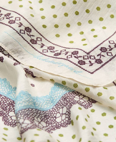 Beck Søndergaard Lacia Tabby Sia Scarf - 0080 Birch White