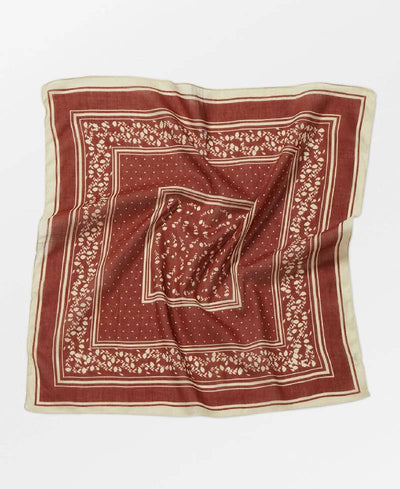 Beck Søndergaard Winda Cotta Scarf - Cinnamon Brown