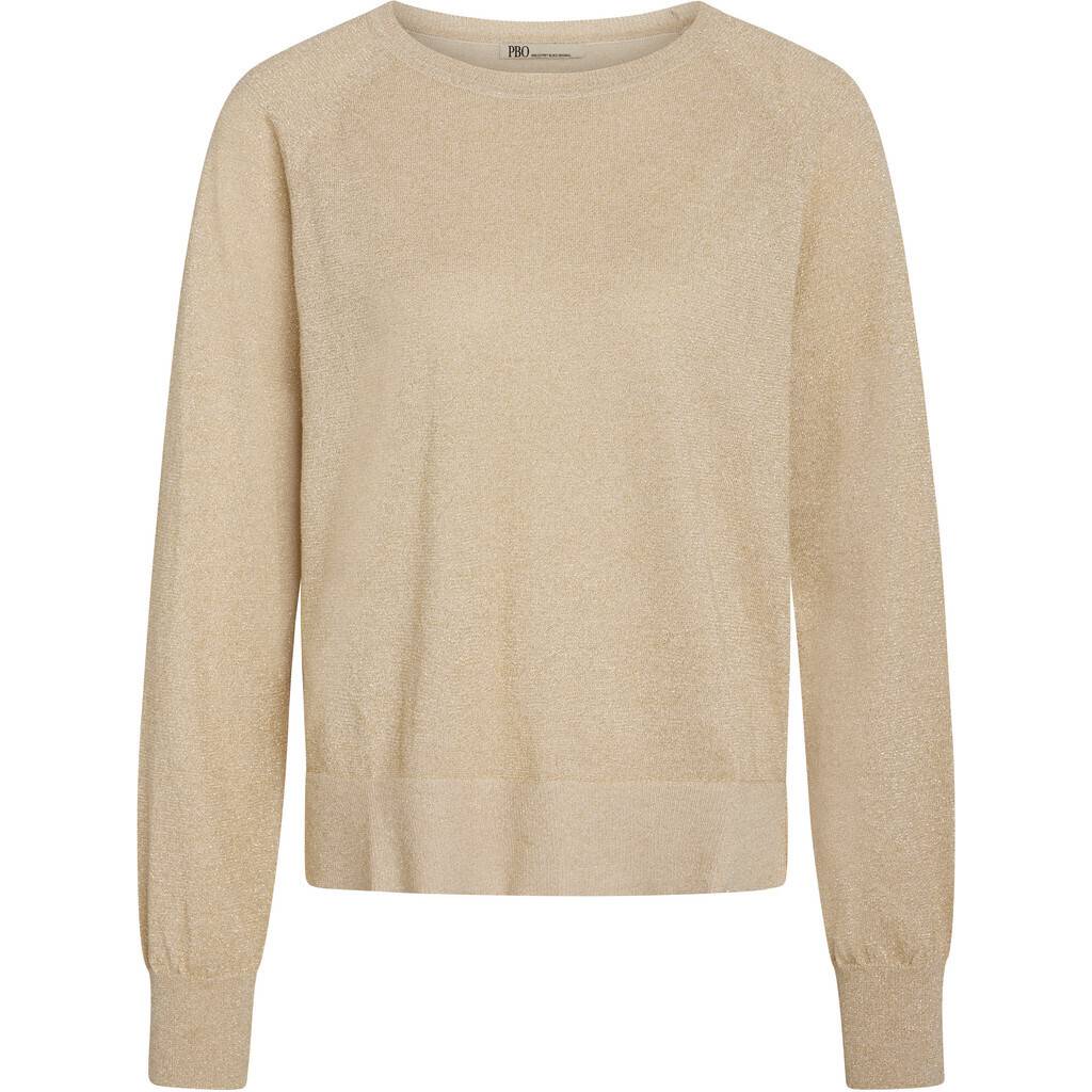 PBO Bekka Knit Sweater - 93 Light Gold