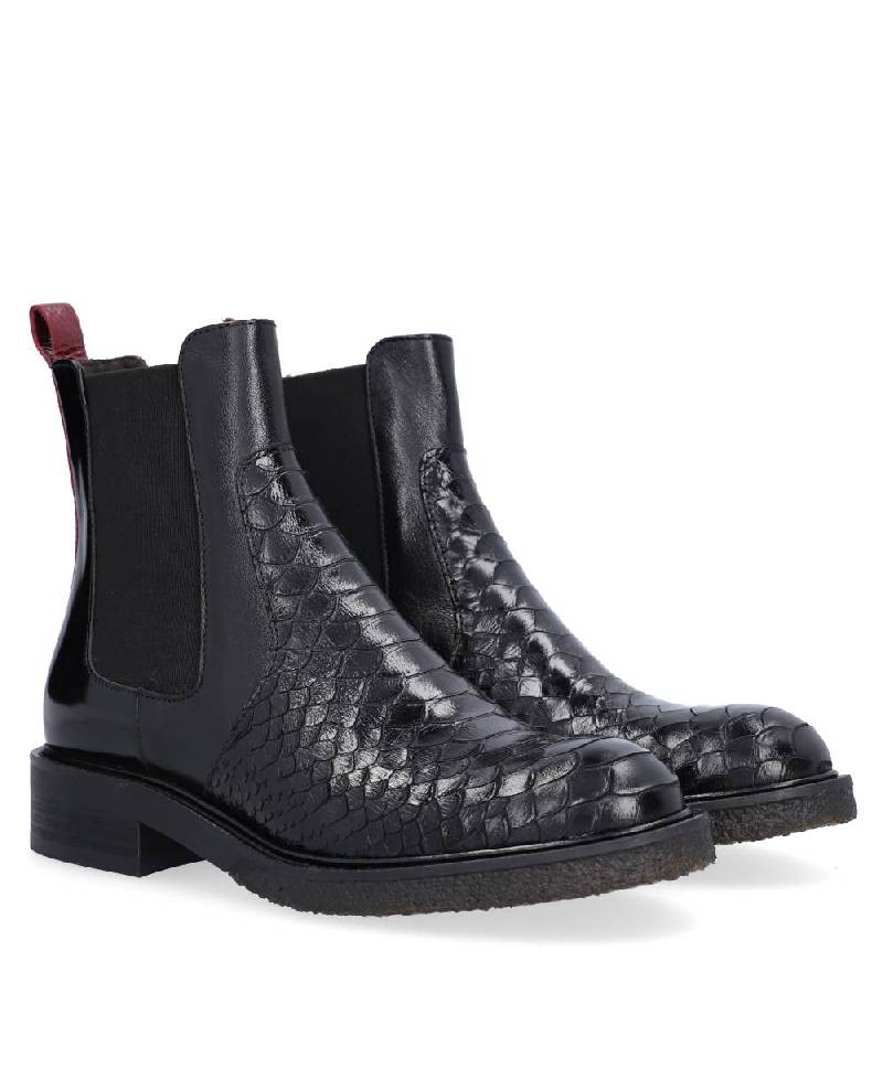 Billi Bi A7118 Boots - 238 Black/Rubino