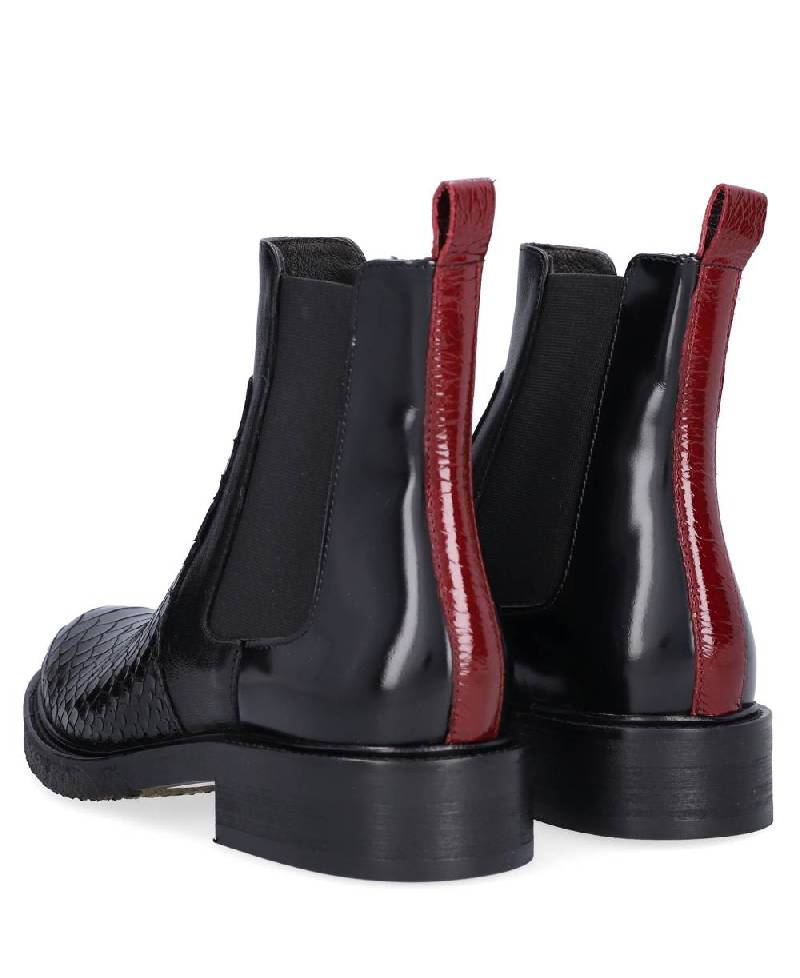 Billi Bi A7118 Boots - 238 Black/Rubino