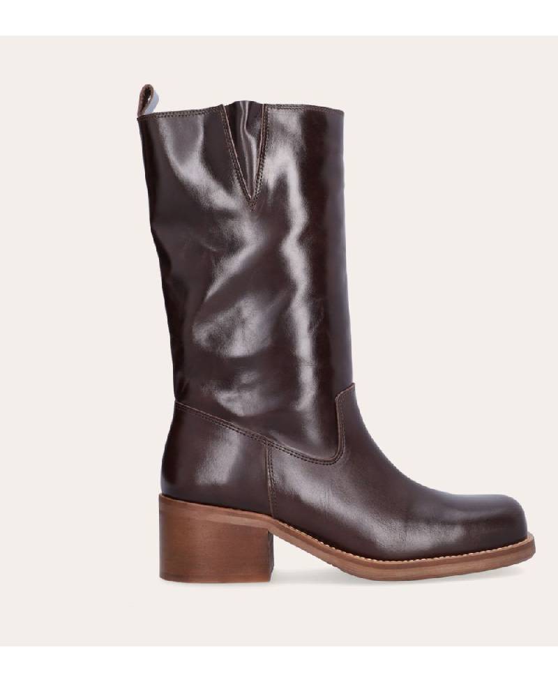 Billi Bi A8910 Calf 80 Long Boots - 86 Brown