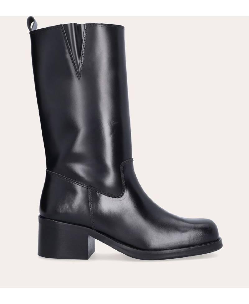 Billi Bi A8910 Calf 80 Long Boots - Black
