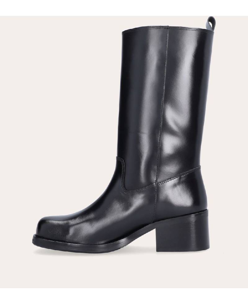 Billi Bi A8910 Calf 80 Long Boots - Black