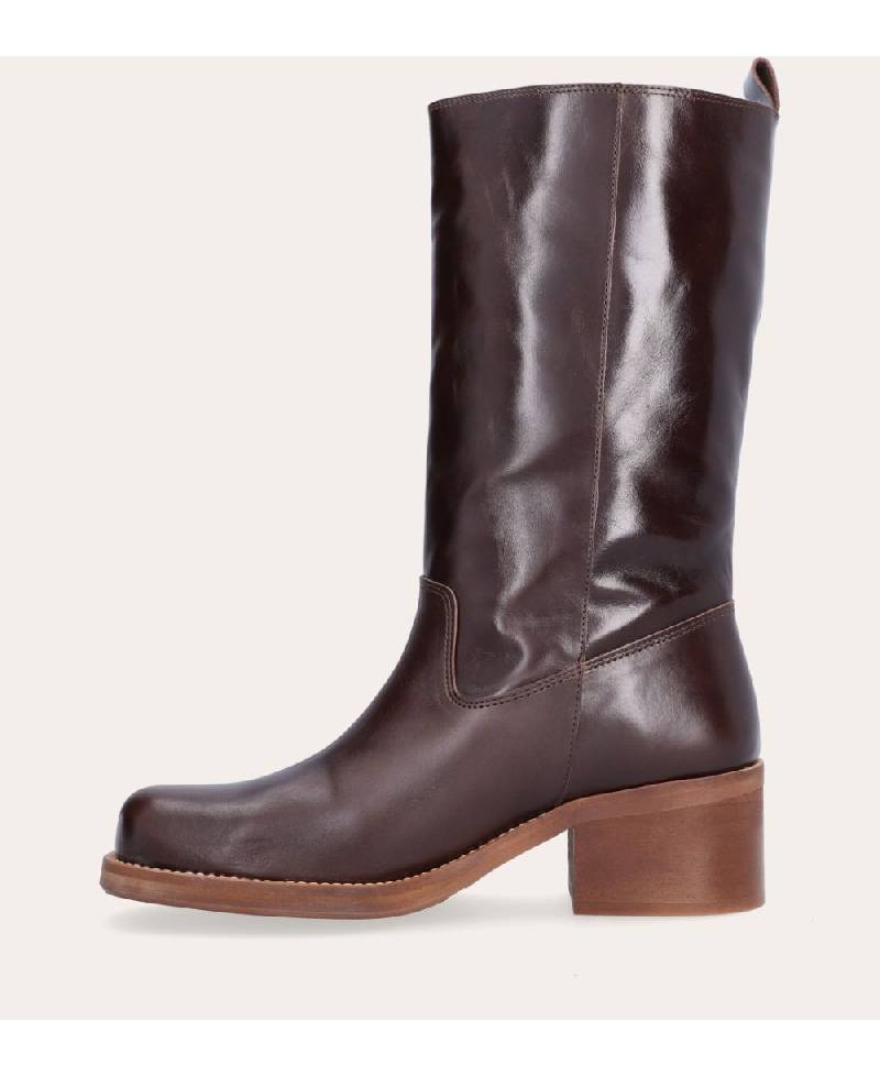 Billi Bi A8910 Calf 80 Long Boots - 86 Brown