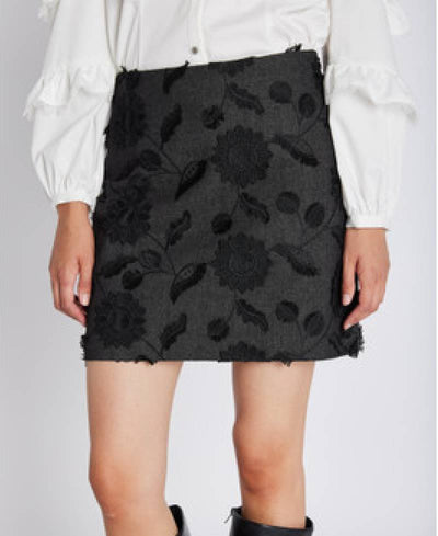 Bruuns Bazaar AlmondBB joannas Skirt - Black