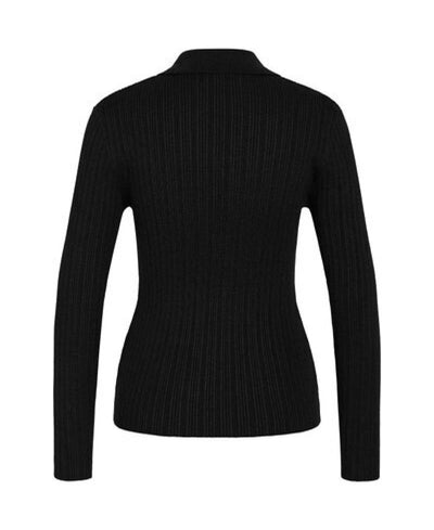 Bruuns Bazaar Anemone BB Cathrin Knit Blouse - Black