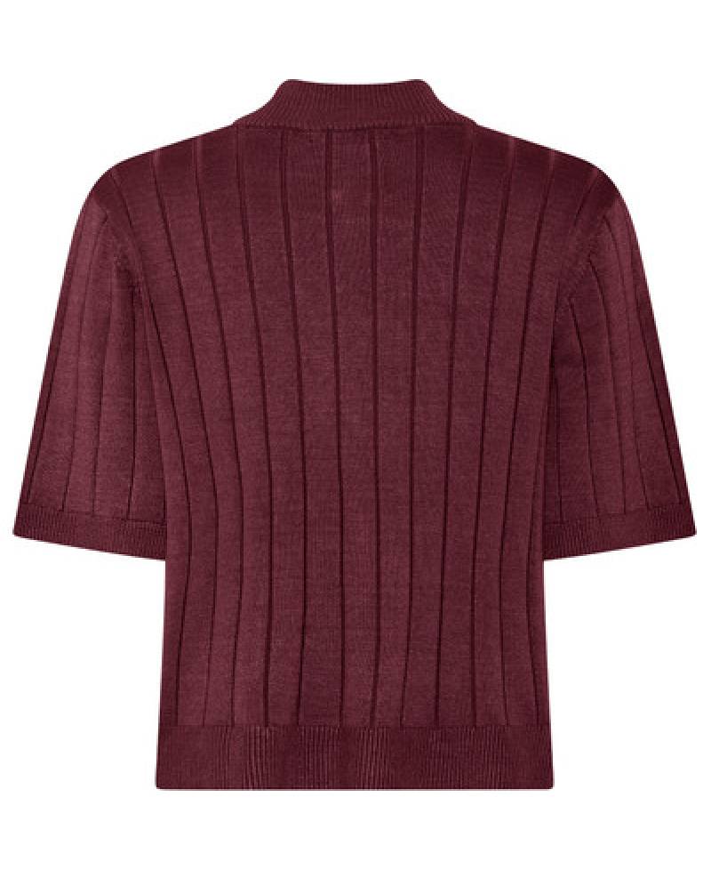 Bruuns Bazaar Anemone BB Glady Knit - Bordeax