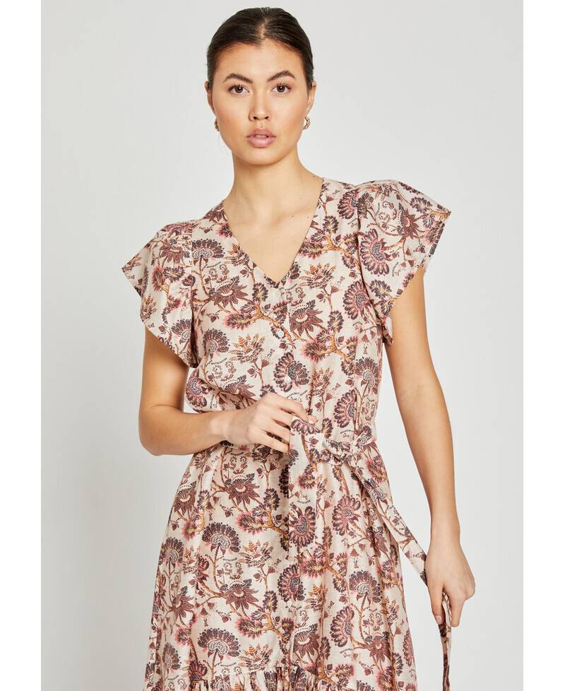 Bruuns Bazaar Zeodary BB Maysie Dress - Vintage Flower Print