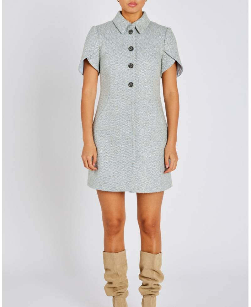 Bruuns Bazaar ConeBBZendia Dress - Light Blue