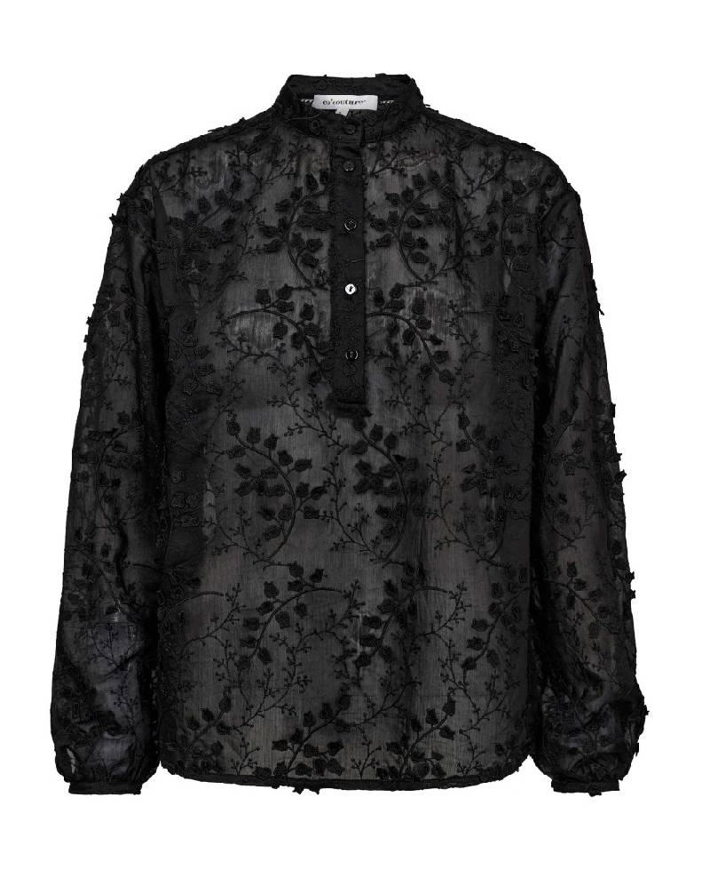 Co Couture IsakCC Embroidery Shirt - Black