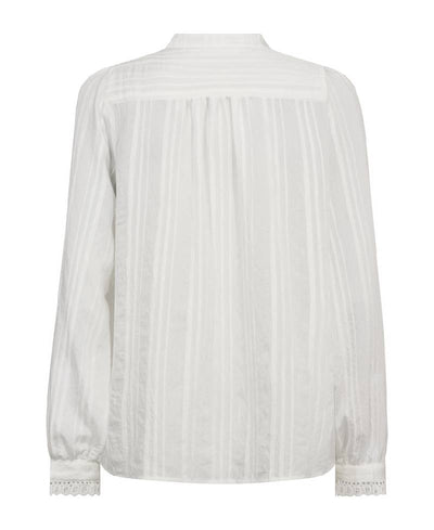 CoCouture KesiCC Lace Shirt - White