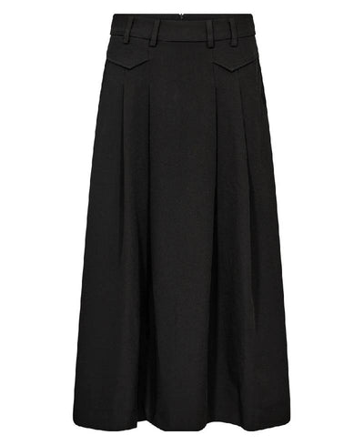 Co Couture LunaCC Pocket Pleat Skirt - 96 Black