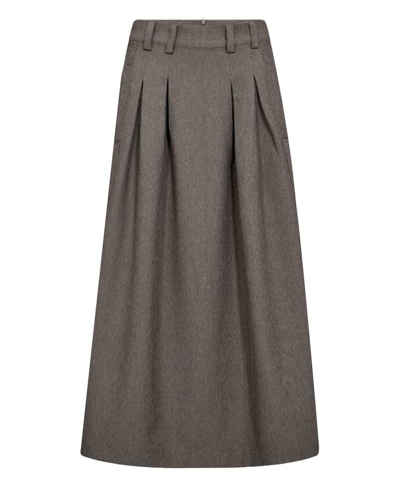Co Couture NanaCC Pleat Skirt - 984 Mink