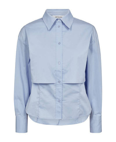 Co Couture Sandycc Double Layer Shirt - 23 Pale Blue