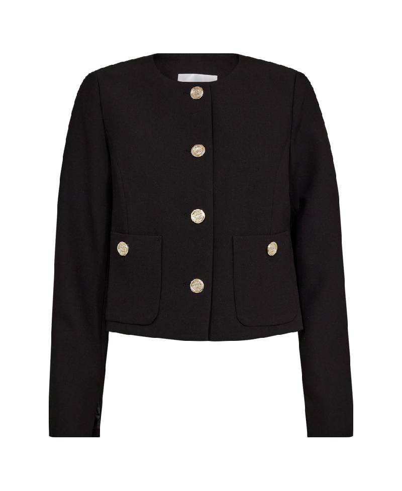 Co Couture VolaCC Crop Cocktail Jacket - 96 Black