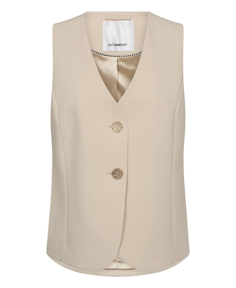 Co Couture VolaCC Curve Vest-Bone