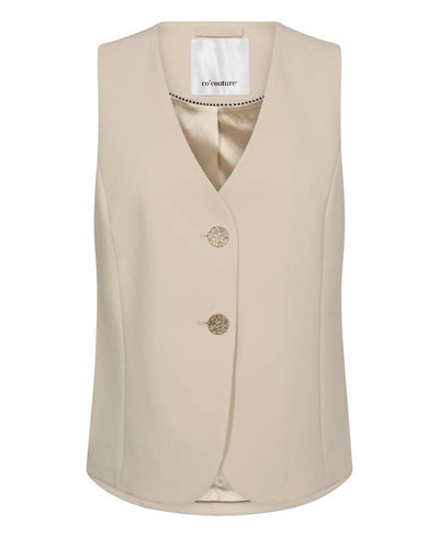 Co Couture VolaCC Curve Vest-Bone
