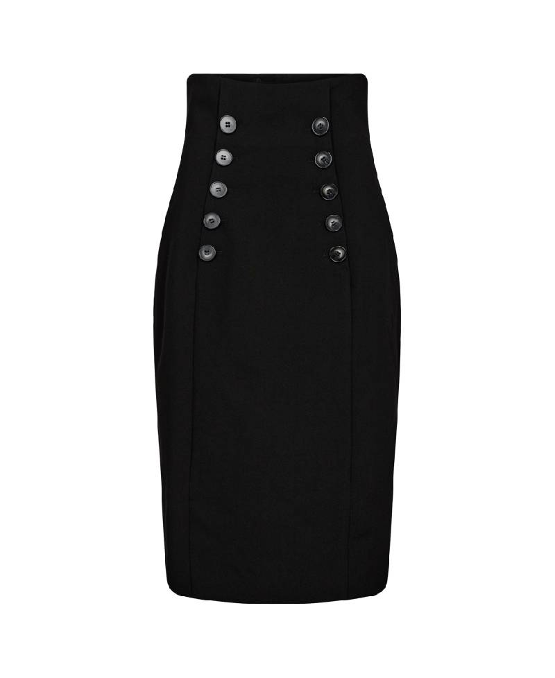 Co Couture VolaCC HW Pencil Skirt - 96 Black