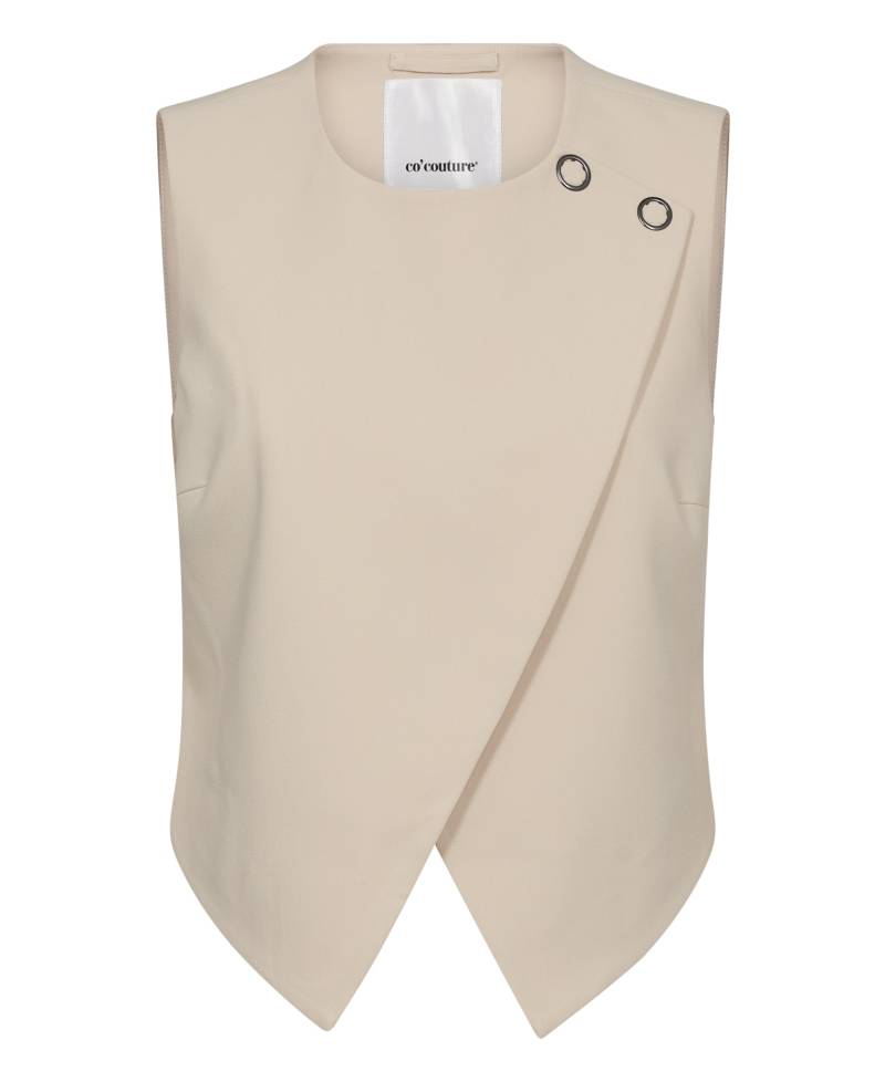Co Couture VolaCC Wrap Vest - 199 Bone