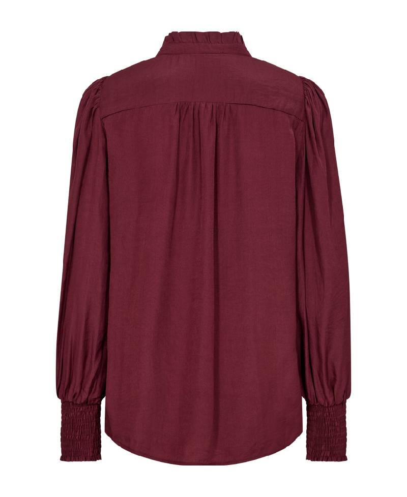 Co´Couture Ailacc Petra V-Shirt - Burgundy