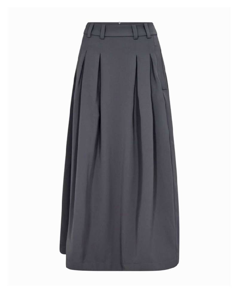 Co'Couture AnyaCC Pleat Skirt - 61 Ink Grey