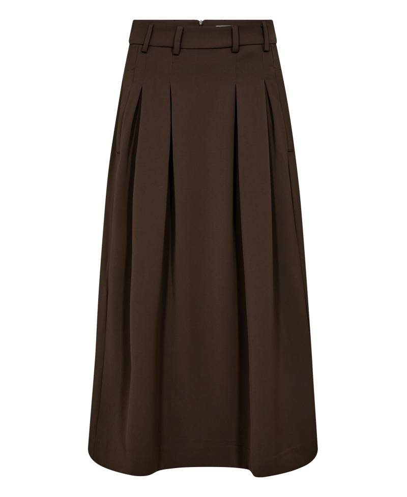 Co'Couture AnyaCC Pleat Skirt - 83 Mocca