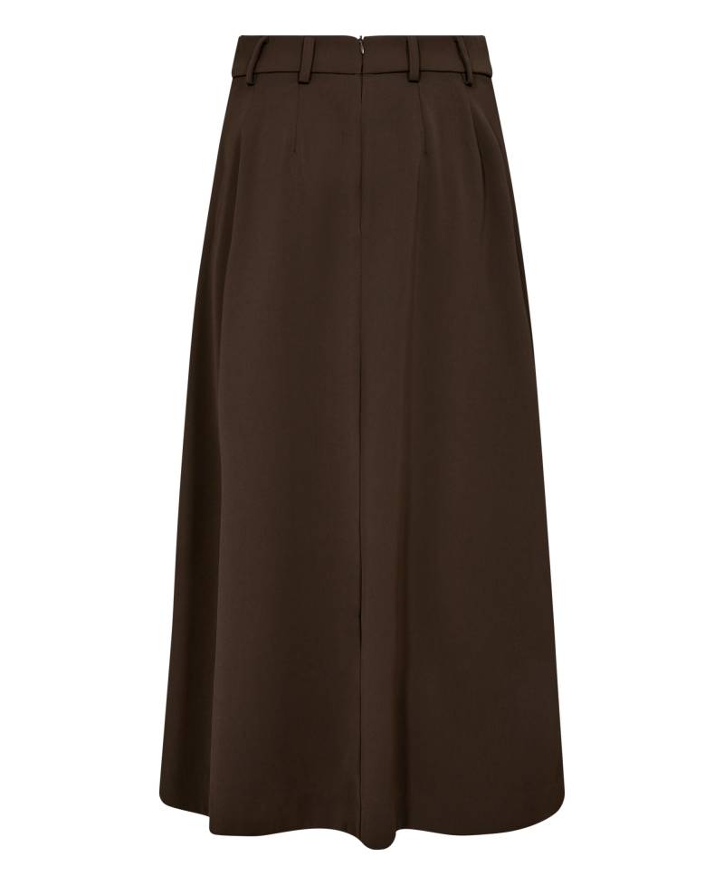 Co'Couture AnyaCC Pleat Skirt - 83 Mocca