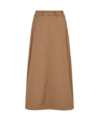 Co'Couture AnyaCC Pleat Skirt - Khaki