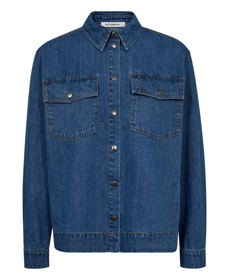 Co'Couture DelinaCC Denim Shirt - Dark Denim