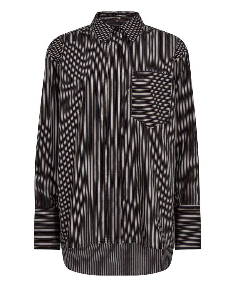 Co'Couture FinaCC Striped-Shirt -96 Black