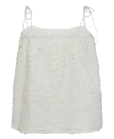 Co'Couture NessaCC Singlet - 11 Off White