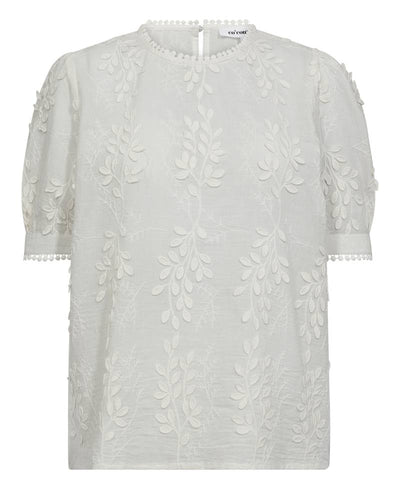 Co'Couture NessaCC Top - 11 Off White