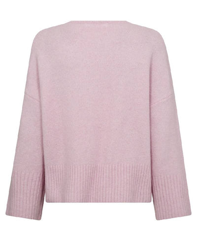 Co'Couture RogerCC V-Neck - 4543 Pale Pink