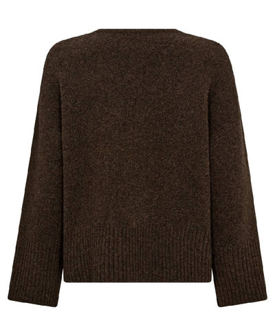 Co'Couture RogerCC V-Neck - 83 mocca