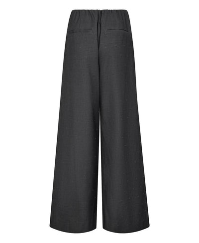 Co'Couture SagaCC Pleat Pant - Mid Grey