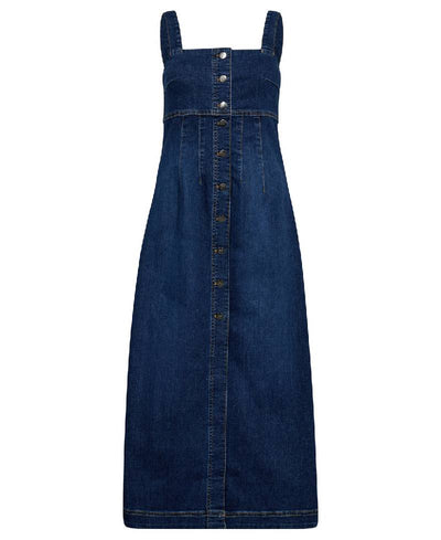 Co'Couture TylerCC Denim Long Dress - Denim Blue