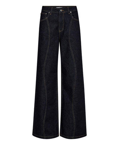 Co'Couture WilsonCC Wave Jeans - 555 Dark Denim