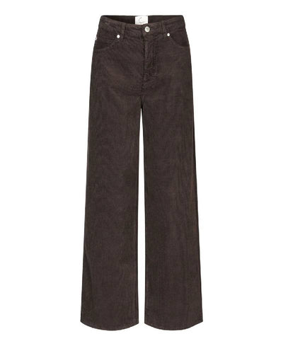 Five Units AbbyFV 393 Long Pant - Dark Coffee Corduroy