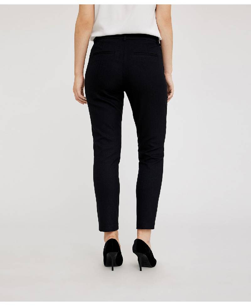Fiveunits Kylie Crop - 754 Black Night/ Herringbone