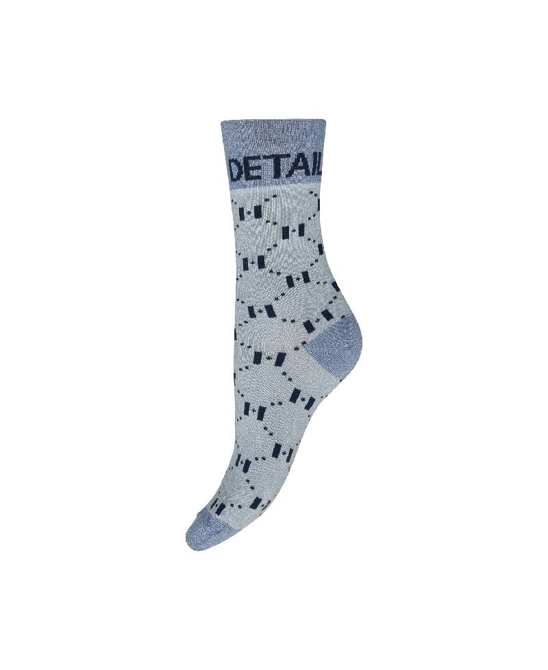 Hype The Detail Fashion Sock - 9140 Glimmer Blue