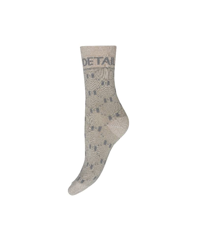 Hype The Detail Fashion Sock - 3-21463-75-9139 Glimmer Beige